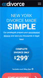 Mobile Screenshot of ezdivorce.com